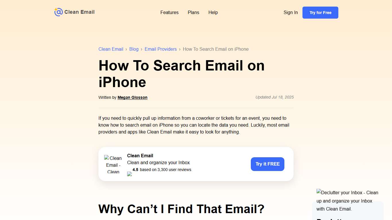 How To Search Email on iPhone: Your Full Guide For 2026