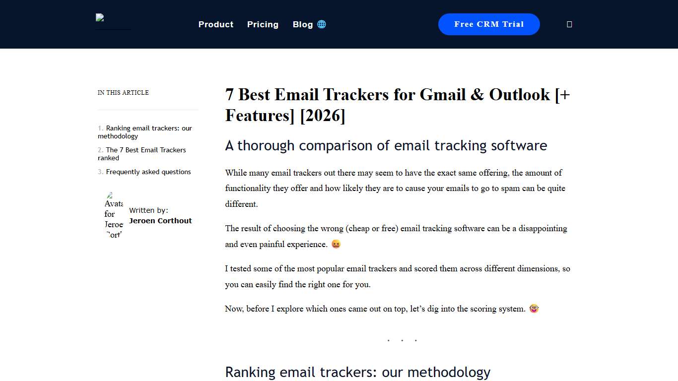 7 Best Email Trackers for Gmail & Outlook [+ Features] [2026]
